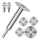 thumbnail image 1 of Inside Pipe Cutter, 1/4 Inch Hex PVC Plumbing Inside Cutter Internal Plastic Pipe Cutter Set (32mm x3, 44mm x1), 1 of 5
