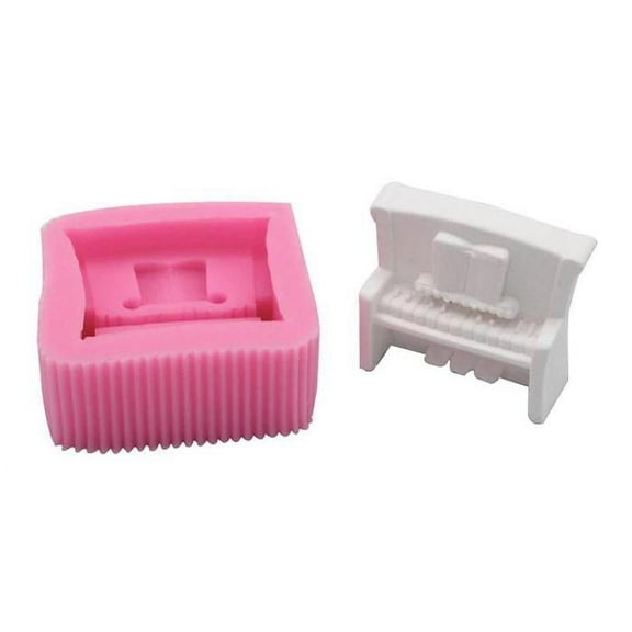 Upright Piano Silicone Mold | 3 x 3 inches