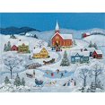 thumbnail image 1 of LANG Snowy Evening de Mary Singleton Jigsaw Puzzle (500 piezas) Lang 739744138860, 1 of 1