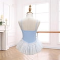 thumbnail image 5 of Cowsor Big Girls Sleeveless Sparkle Sequin Ballet Dance Dress Back Cutout Design Practice Leotard Dress Breathable Performance Wear for 4 to 16 Years Old Dancers, 5 of 6