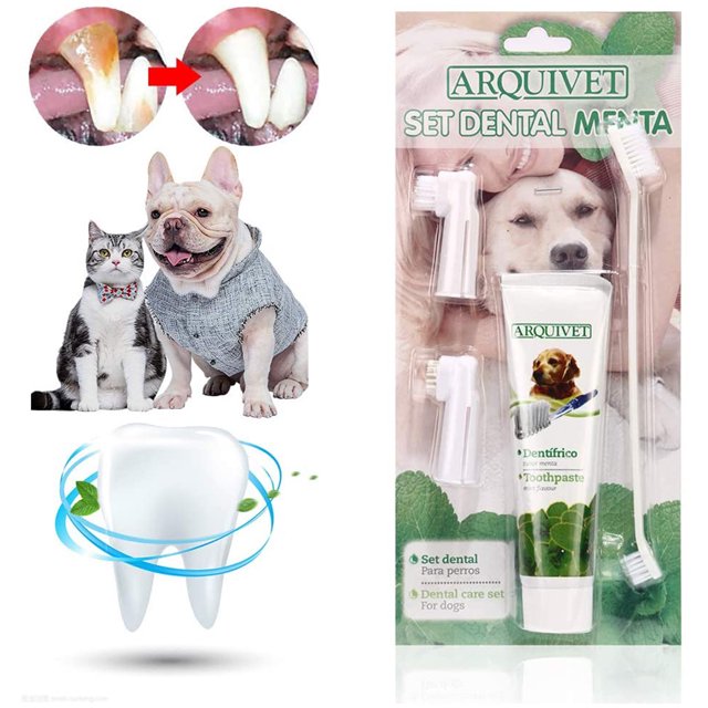 2、Proporciona un cuidado bucal fácil, deja que tu mascota respire fresco, dientes y encías saludables, los aparatos dentales para perros son suaves pero eliminan eficazmente el mal aliento del pe
