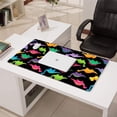 thumbnail image 3 of Long Mouse Pads for Desk,Black Colorful Dinosaur Pattern Desk Mats on Top Of Desks, Desk Mouse Pad Extra Large with 3mm Non-Slip Base and Stitched Edge for Gaming,Office,Work,Home 31.5"x15.7", 3 of 6