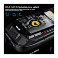 thumbnail image 4 of WILD MAN X2 1L Waterproof EVA Hard Shell Mountain Bike Front Frame Bag with 0.3 Sensitive TPU Touchscreen, 3 Adjustable Velcro Straps, Dual Compartments for 6.7" (iPhone 12 Pro Max/Samsung, 4 of 6