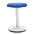 thumbnail image 1 of OFM Orbit 18" Rond Dos Nu Tissu Actif Tabouret en Bleu, 1 of 1