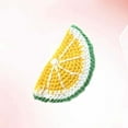 thumbnail image 4 of Miangastore Knitted Hair Clips Yellow Woolen Yarn 1Pack 2In, 4 of 8