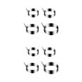 thumbnail image 2 of Decodeary 4piece Multi-functional Stainless Steel Egg Ring Non-Stick Wide Application Stainless Steel Egg Rings Round Egg Rings 2Set, 2 of 6