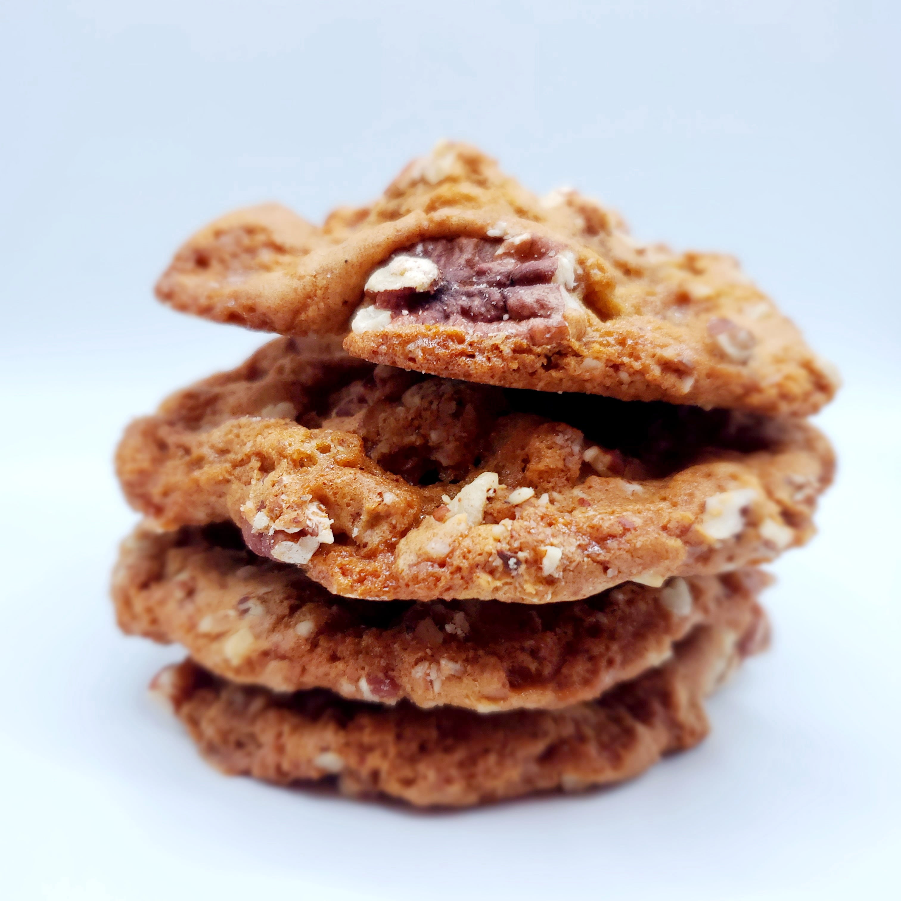 Aunt Kelly's Cookies Inc. Butter Pecan Baked Cookies, 1 Dozen Tin