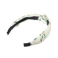 thumbnail image 5 of Unique Bargains 1 Pc Fashion Chrysanthemum Pattern Headbands for Women Beige, 5 of 6