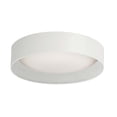 thumbnail image 1 of Carmen Flush Mount - 14W - Matte White - Metal Shade, 1 of 2