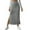 Gray, variant on Kaemgyyd Midi Skirt for Women Side Split High Waisted Stretchy Work Office Skirts Bodycon Casual Knit Pencil Skirt
