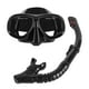 thumbnail image 2 of Set de snorkel Gafas de natación Máscara de buceo para buceo Snorkel submarino Negro, 2 of 9