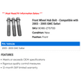 thumbnail image 2 of Front Wheel Hub Bolt - Compatible with 2003 - 2005 GMC Safari 2004, 2 of 2