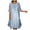 Blue Womens Summer Dress, variant on USSUMA Summer Dresses for Women 2022 Floral Print Cardigan Midi Flowy Dress 2 Pieces Womens Dresses Sleeveless Sundresses for Women Round Neck Wedding Guest Dresses for Women