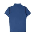 thumbnail image 5 of WTOBBY Men's Golf Short Sleeve T-Shirt Lightweight and Breathable, Quarter-Zip Lapel Collar, Stylish Casual Shirt for Golf, Outdoor, and Everyday Active Wear,Navy XL, 5 of 5