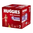 thumbnail image 2 of Huggies Little Movers Baby Diapers - Size 7 (41+ lbs) - 42 Count, 2 of 9
