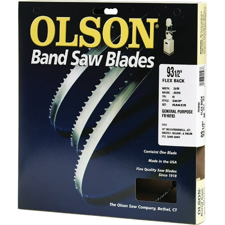 

Olson Saw Olson Flex Back Band Saw Blade 93-1/2 In.