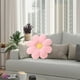 thumbnail image 5 of Cojín con forma de flor y almohada de felpa para sofá. Suave y Acogedor. Añade un toque de elegancia a su hogar. Ideal para Confort y Decoración., 5 of 6