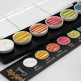 thumbnail image 5 of Coliro M770 Artist Mica Pearl Watercolor Paint Set â€“ Candy Water Colors (6-Color Set, 30mm), 5 of 5