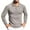 Gray, variant on Men's Knit Shirts Lapel Long Sleeve Shirt Fashion Button Solid Color Slim Fit Tee Shirts