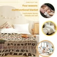 thumbnail image 3 of Yibo Brother in Law Gifts Gifts Blanket Flannel Soft and Comfortable Anti-static Bed Sofa Blanket, 3 of 8