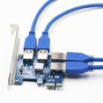 thumbnail image 4 of Tarjeta gráfica CUTICAT Adaptador PCI externa 1X a 16X 15Pin-6Pin para computadora, 4 of 8