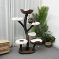 thumbnail image 4 of Catry Blossom 6-Level Flower Cat Tree with Handwoven Perches, 4 of 9