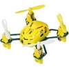 Hubsan Q4 H111 Nano Mini 4-Channel RC Quadcopter Flying Drone with 2.4GHz Radio System, Yellow