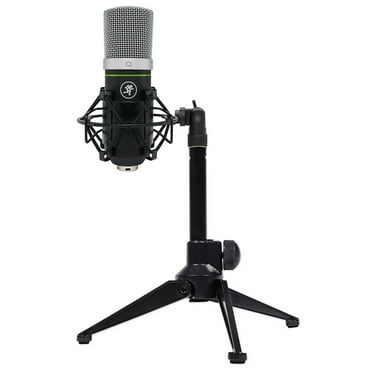 Mackie EM-91CU USB Condenser Recording Zoom Podcast Microphone Mic Desk Stand