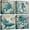 Multi-color, variant on Beach Bathroom Wall Decor Sea Turtle Wall Art Ocean Nautical Bathroom Pictures Coastal Themed Octopus Canvas Art Bedroom Painting Teal Bathroom Accessories Kitchen Home Decorations 12x12" 4 Pcs/Set