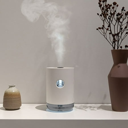 

NIUREDLTD Usb Rechargeable 1 Liter Large Capacity Humidifier LED Power Display