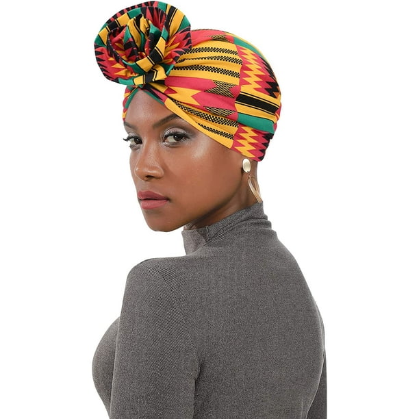 9 Pieces Women Head Wrap Scarf Turban Head Wrap Soft Long Head Scarves  African Turban Head Wrap for Women Girls (Bright Colors,Classic Pattern) :  : Clothing, Shoes & Accessories