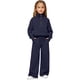 thumbnail image 2 of Ropa Linda de Otoño para Adolescentes 2 Piezas Sudadera Y Pantalón de Deporte Traje de Moda para la Escuela, los Deportes Y el Uso Informal, 2 of 6