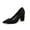 Black, variant on Win s Way Women's Suede Pointed Toe Heel Pumps Dressy Comfort Versatile Work High Heels