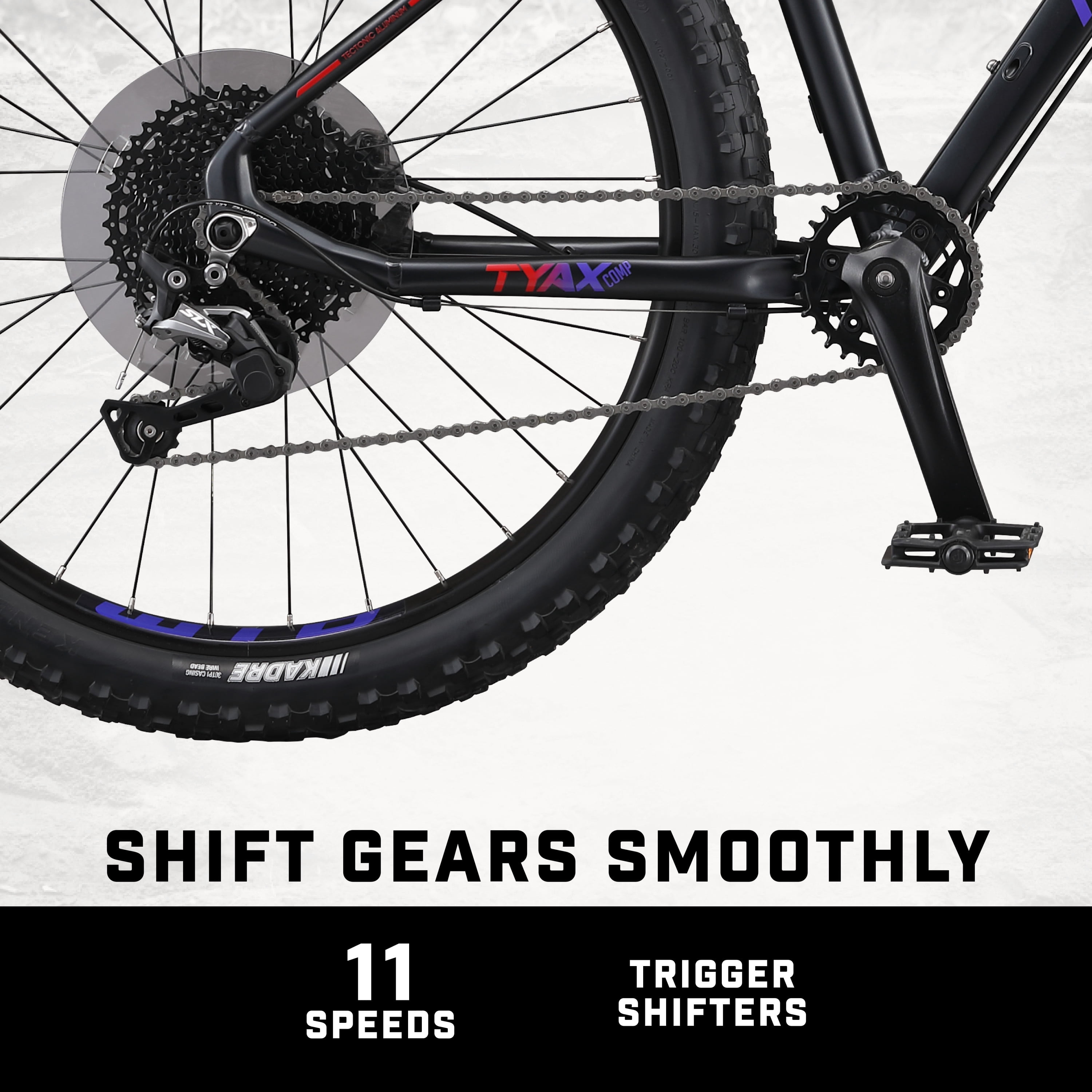 Free Shipping! Mongoose Tyax 27.5 Small Comp Adult Unisex 27.5-in