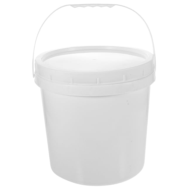 Seau Rond 9L Récipient à Pigments Seau Multifonctionnel pour Peinture Liquide