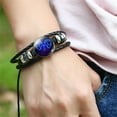 thumbnail image 5 of Spirilet Bracelet Zodiac Manifestation, Zodiac Signs Spirit Bracelet, Serene Manifestation Bracelet, Multilayer Adjustable 12 Constellations PU Leather Zodiac Bangles Unisex, 5 of 8