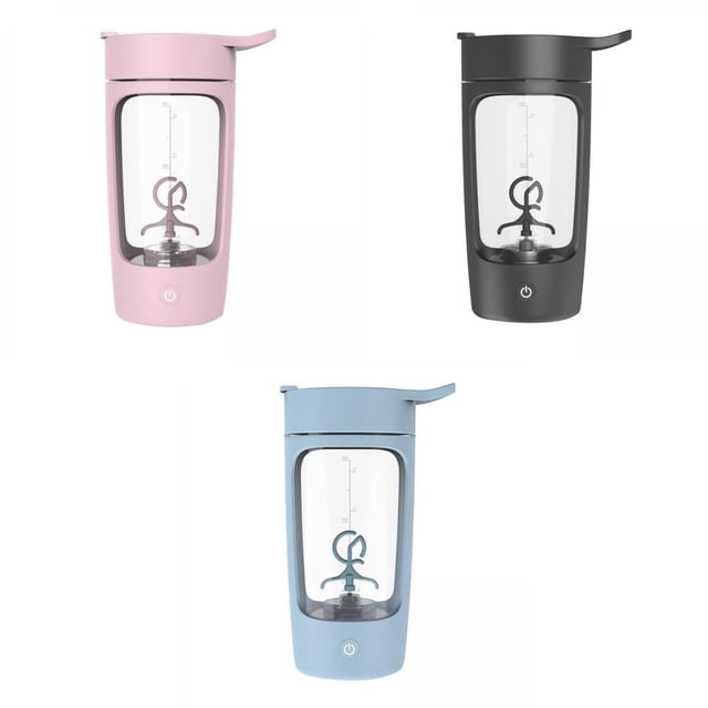 Paquete de 3 de eléctricas para primera , tazas sin BPA, tazas mezcs shamjiam Botellas de coctelera eléctrica