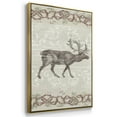 thumbnail image 3 of Cabin Christmas Collection B - Framed Gallery Wrapped Holiday Canvas - 17 x 25 - Gold Frame, 3 of 8