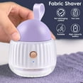 thumbnail image 4 of Evjurcn Electric Lint Remover with 6 Stainless Steel Blades Rechargeable Bobble Remover Portable Fabric Lint Shaver Fast Charging Electric Fluff Remover for Clothes Sweaters Couch Blanket, 4 of 6
