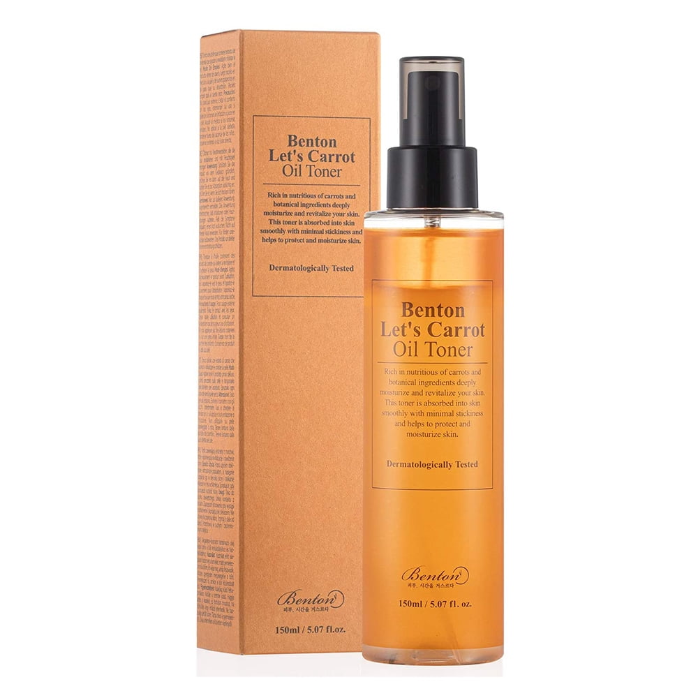 Benton Let's Carrot Oil Toner for Face 150ml, 5.07 fl.oz
