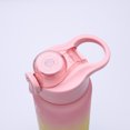 thumbnail image 1 of Botella de bebida de 1000 ml Botella de agua fría con gradiente helado para exteriores (rosa) Ndcxsfigh Para Estrenar, 1 of 9