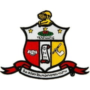 Kappa Alpha Psi Fraternity 5 Inch Embroidered Appliqu Crest Patch Sew or Iron On Greek Blazer Jacket Bag Nupe (Patch - 5 Inch Crest)