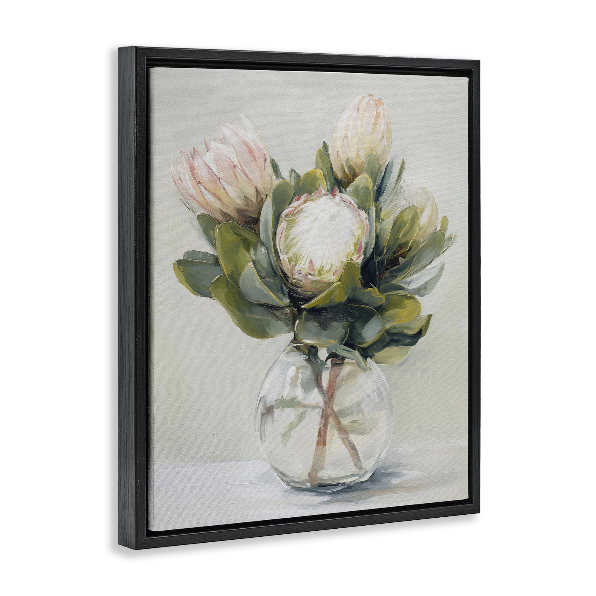 Stupell Industries Lush & Wild Tropics Black Framed Floater Canvas Wall Art, design by Svetlana Aleynikova