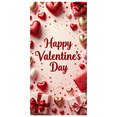 thumbnail image 3 of LUUFILx Valentine's Day Celebration Backdrop Heart Decorations Photography Props Romantic Party Supplies Banner Background Wedding Decor, 3 of 8
