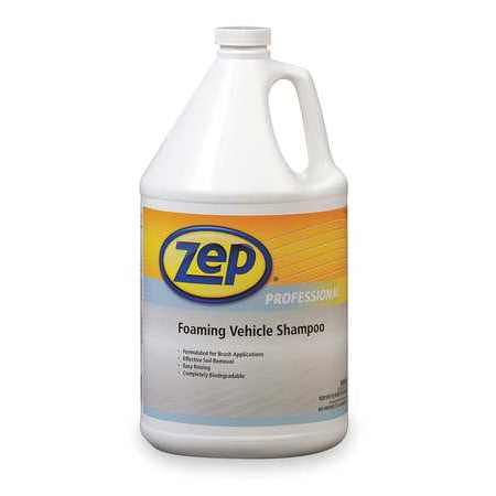 Foaming Vehicle Shampoo, 1 Gallon, Bottle ZEP