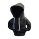 thumbnail image 1 of Sudadera con capucha divertida con funda para palanca de cambios de coche Negro, 1 of 9