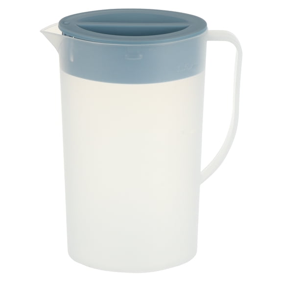 KALLORY Plastic Bottle Pitcher Set 9.1x5.3 Inch, and Lightweight for Kitchen, Outdoor, and Everyday Use