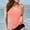 Orange, variant on Nrmvnmi Summer Saving 2024 Womens Tankini Bathing Suits Two Piece 2024 Summer Beach Swimwear Swim Tank Top and Boyshorts Floral Print Swimsuits For Womens Gifts