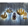thumbnail image 3 of Vaidha Muslim Ramadan Festival LED Letter Castle String Decoration Lant 117.9inch, 3 of 7