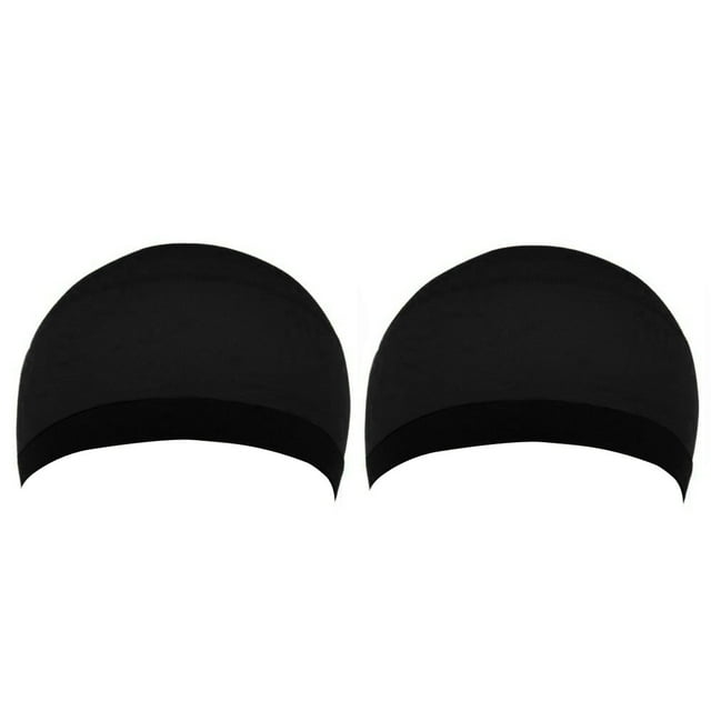 Casquettes 2 Casquette Perruque Cheveux Perruque Perruque Élastique Extensible Paquet Cheveux Maille Filet Perruque
